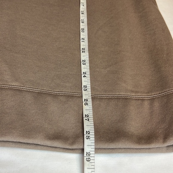 Bobby Brooks pull over fleece lined sweatshirt size 2 XL tan and white New - Picture 6 of 8